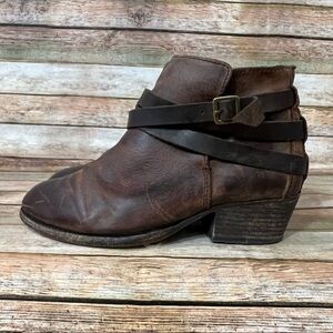 Hudson Horrigan Brown Ankle Boots